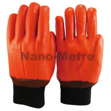 NMSAFETY Anti-chemische Kaltwetter PVC-Winterhandschuhe